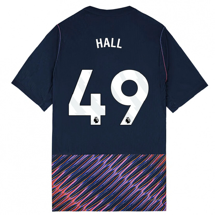 Danxen Dětské Tyrese Hall #49 Královská Modř Bílá Daleko Hráčské Dresy 2026/27 Dres