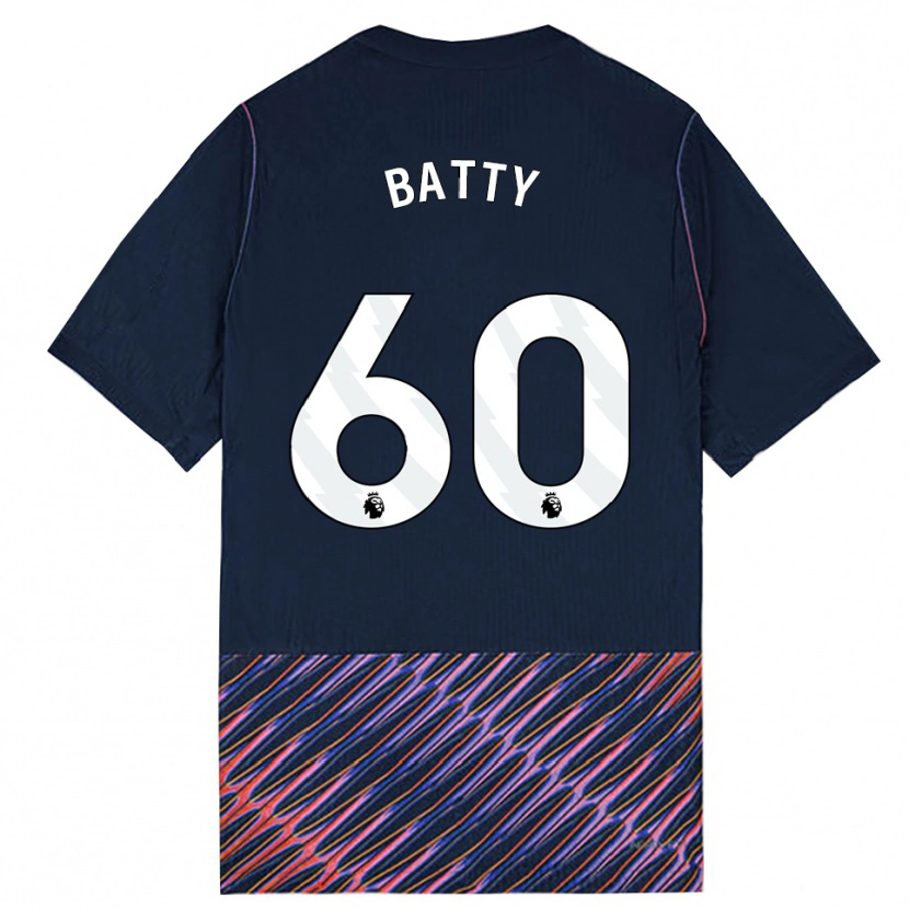 Danxen Dětské Dan Batty #60 Královská Modř Bílá Daleko Hráčské Dresy 2026/27 Dres