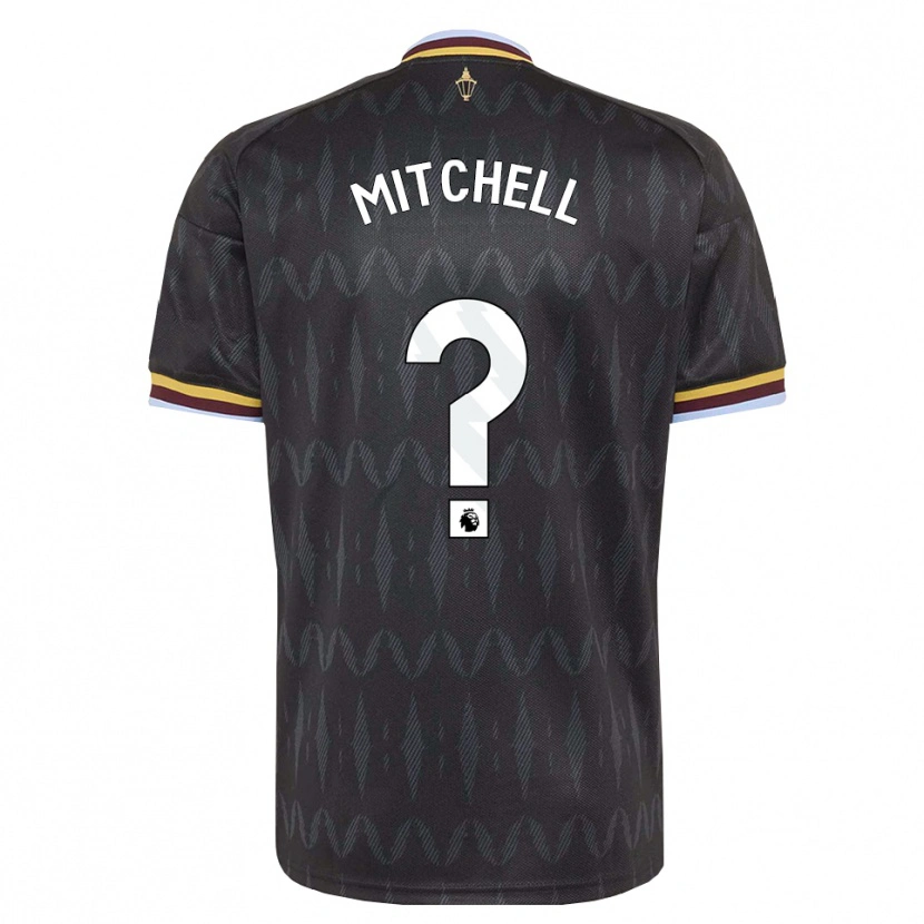 Danxen Dětské Curtis Mitchell #0 Modrá Chodníčková Černá Žlutá Daleko Hráčské Dresy 2026/27 Dres