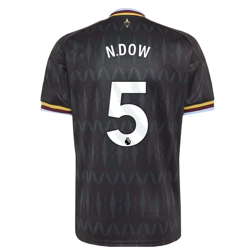 Danxen Dětské Elisha N'dow #5 Modrá Chodníčková Černá Žlutá Daleko Hráčské Dresy 2026/27 Dres