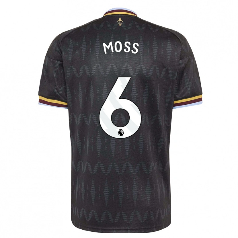 Danxen Dětské Lennon Moss #6 Modrá Chodníčková Černá Žlutá Daleko Hráčské Dresy 2026/27 Dres