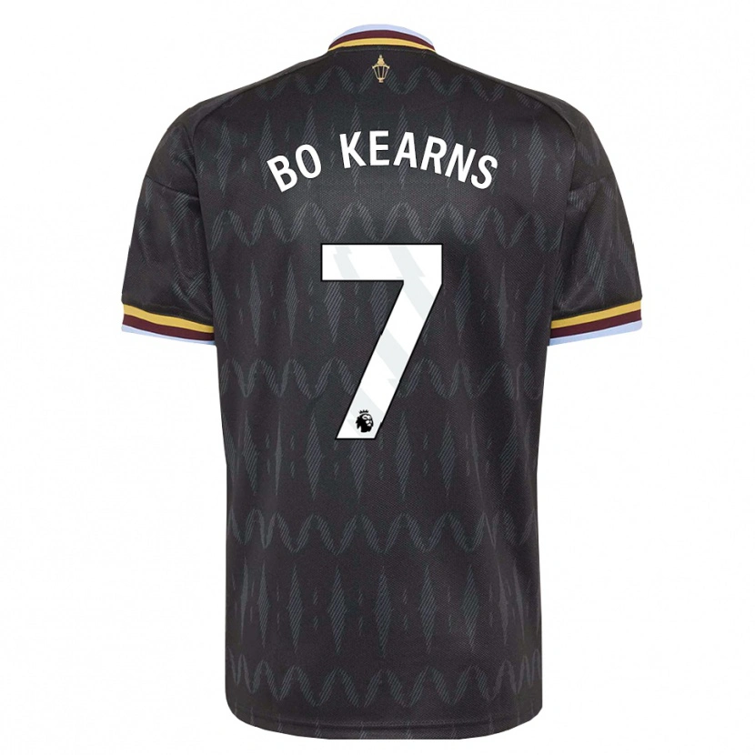 Danxen Dětské Missy Bo Kearns #7 Modrá Chodníčková Černá Žlutá Daleko Hráčské Dresy 2026/27 Dres