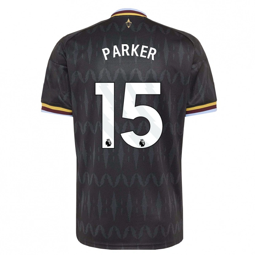 Danxen Dětské Lucy Parker #15 Modrá Chodníčková Černá Žlutá Daleko Hráčské Dresy 2026/27 Dres