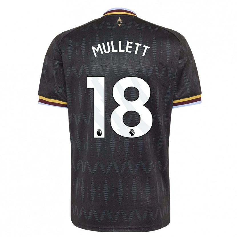 Danxen Dětské Georgia Mullett #18 Modrá Chodníčková Černá Žlutá Daleko Hráčské Dresy 2026/27 Dres