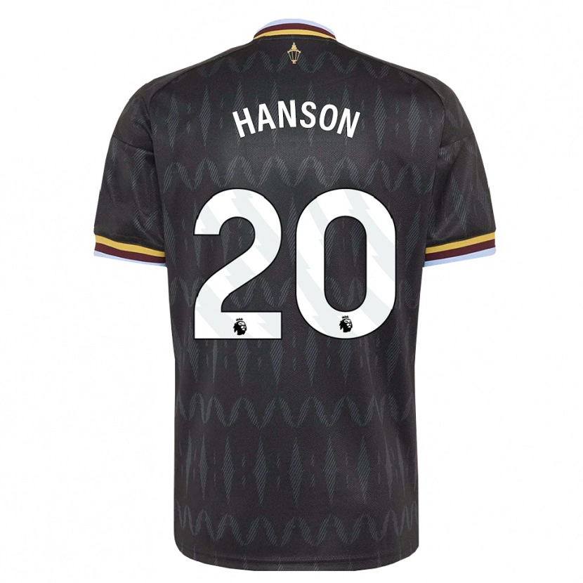 Danxen Dětské Kirsty Hanson #20 Modrá Chodníčková Černá Žlutá Daleko Hráčské Dresy 2026/27 Dres