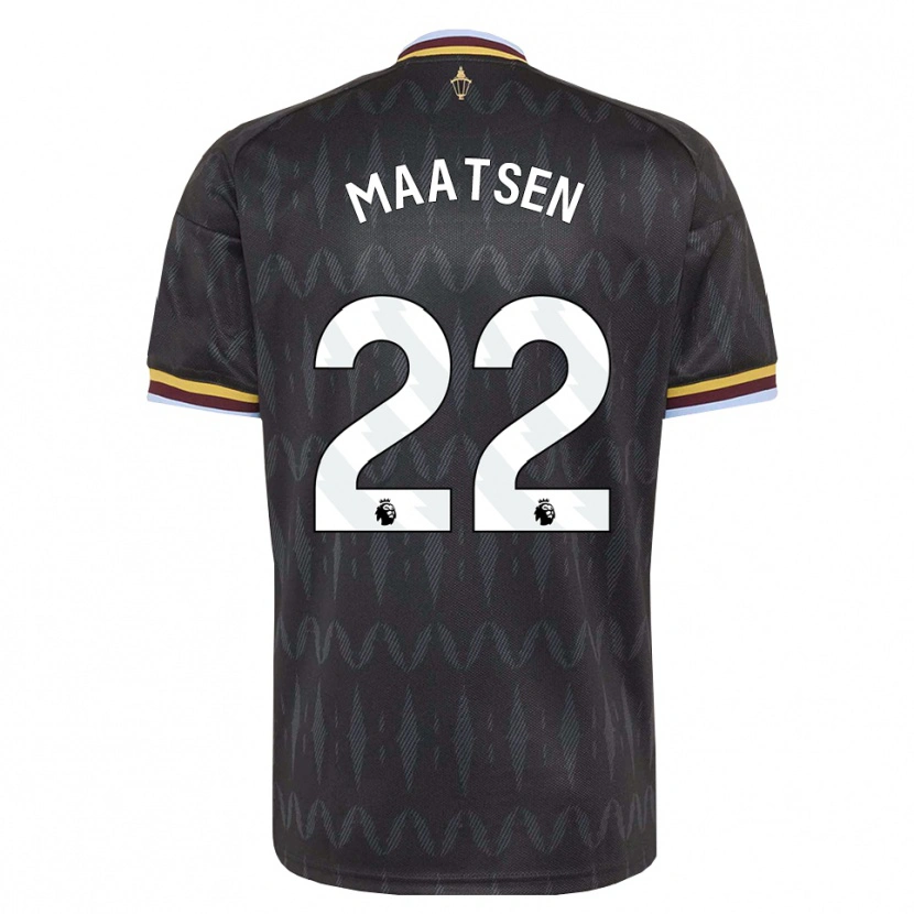 Danxen Dětské Ian Maatsen #22 Modrá Chodníčková Černá Žlutá Daleko Hráčské Dresy 2026/27 Dres
