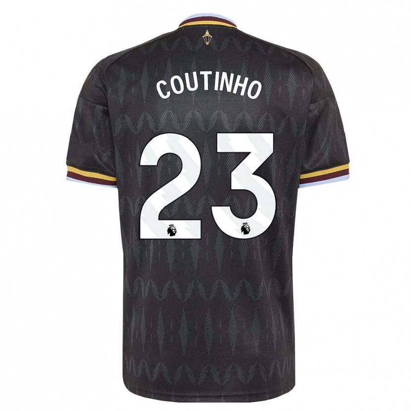 Danxen Dětské Philippe Coutinho #23 Modrá Chodníčková Černá Žlutá Daleko Hráčské Dresy 2026/27 Dres