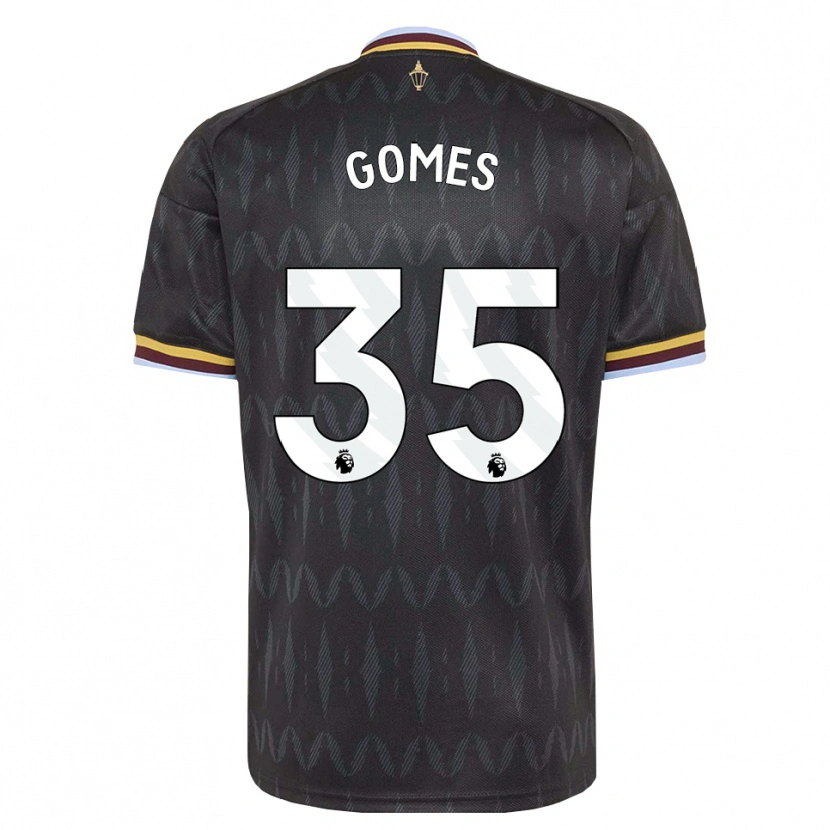 Danxen Dětské João Gomes #35 Modrá Chodníčková Černá Žlutá Daleko Hráčské Dresy 2026/27 Dres