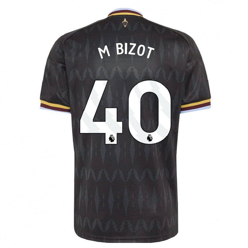 Danxen Dětské Marco Bizot #40 Modrá Chodníčková Černá Žlutá Daleko Hráčské Dresy 2026/27 Dres