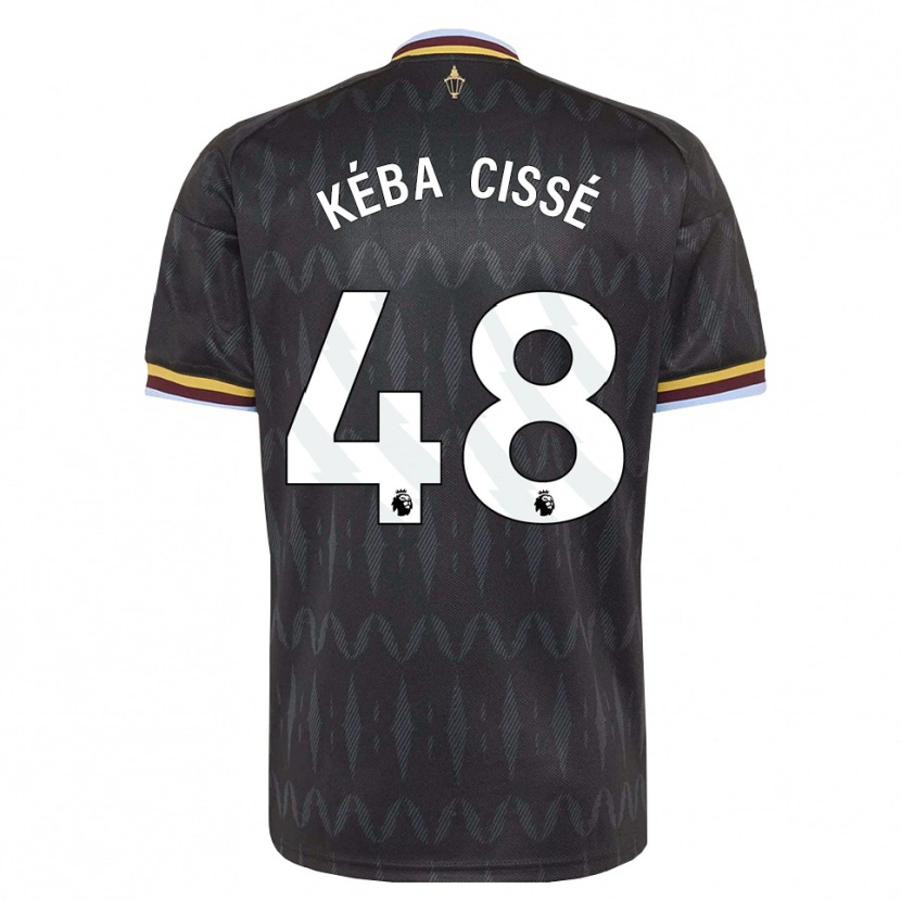 Danxen Dětské Modou Kéba Cissé #48 Modrá Chodníčková Černá Žlutá Daleko Hráčské Dresy 2026/27 Dres