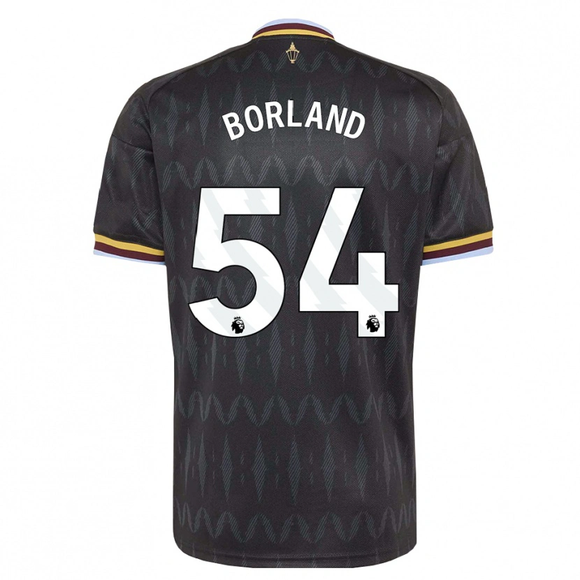 Danxen Dětské Aidan Borland #54 Modrá Chodníčková Černá Žlutá Daleko Hráčské Dresy 2026/27 Dres