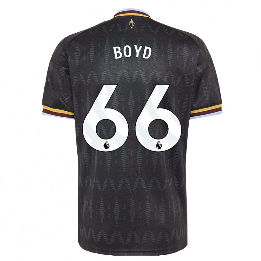 Danxen Dětské Fletcher Boyd #66 Modrá Chodníčková Černá Žlutá Daleko Hráčské Dresy 2026/27 Dres