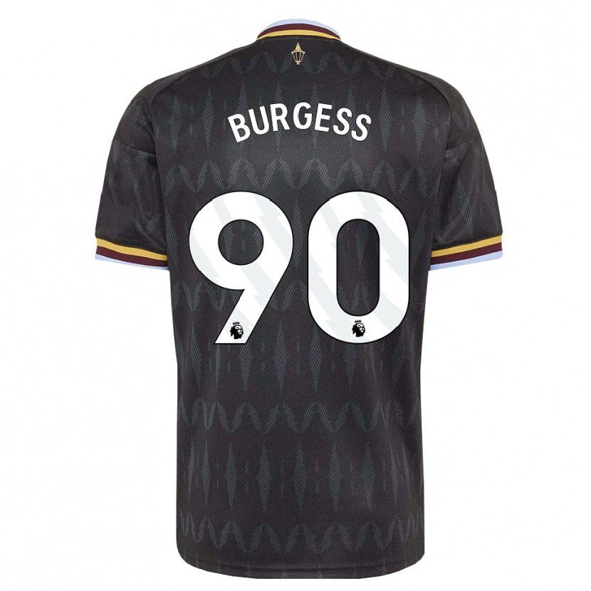 Danxen Dětské Woody Burgess #90 Modrá Chodníčková Černá Žlutá Daleko Hráčské Dresy 2026/27 Dres