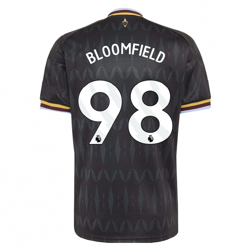 Danxen Dětské Teddie Bloomfield #98 Modrá Chodníčková Černá Žlutá Daleko Hráčské Dresy 2026/27 Dres
