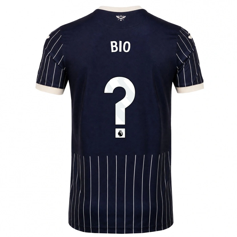 Danxen Dětské Samuel Bio #0 Černá Bílá Daleko Hráčské Dresy 2026/27 Dres