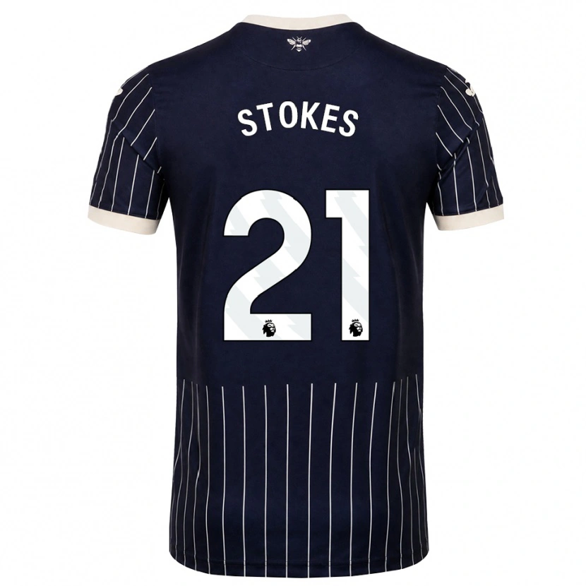 Danxen Dětské Aidan Stokes #21 Černá Bílá Daleko Hráčské Dresy 2026/27 Dres