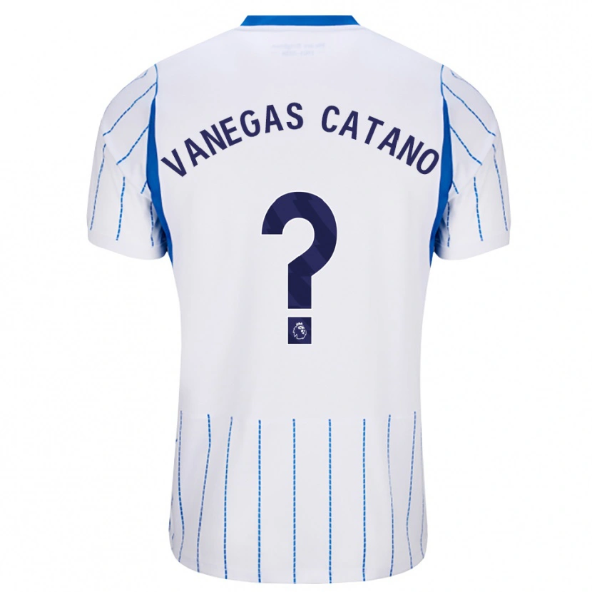 Danxen Dětské Manuela Vanegas Catano #0 Modrá Chodníčková Bílá Daleko Hráčské Dresy 2026/27 Dres