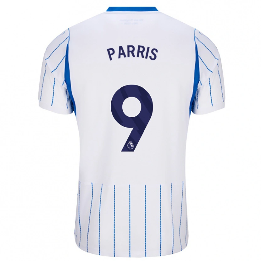 Danxen Dětské Nikita Parris #9 Modrá Chodníčková Bílá Daleko Hráčské Dresy 2026/27 Dres