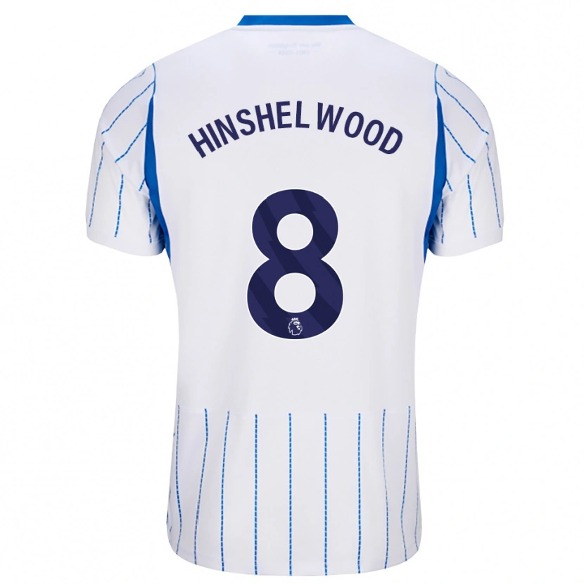 Danxen Dětské Jack Hinshelwood #8 Modrá Chodníčková Bílá Daleko Hráčské Dresy 2026/27 Dres