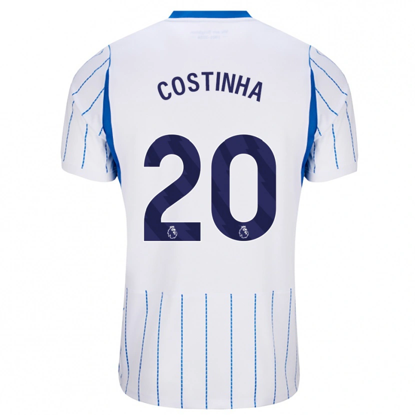 Danxen Dětské João Pedro Loureiro Da Costa #20 Modrá Chodníčková Bílá Daleko Hráčské Dresy 2026/27 Dres