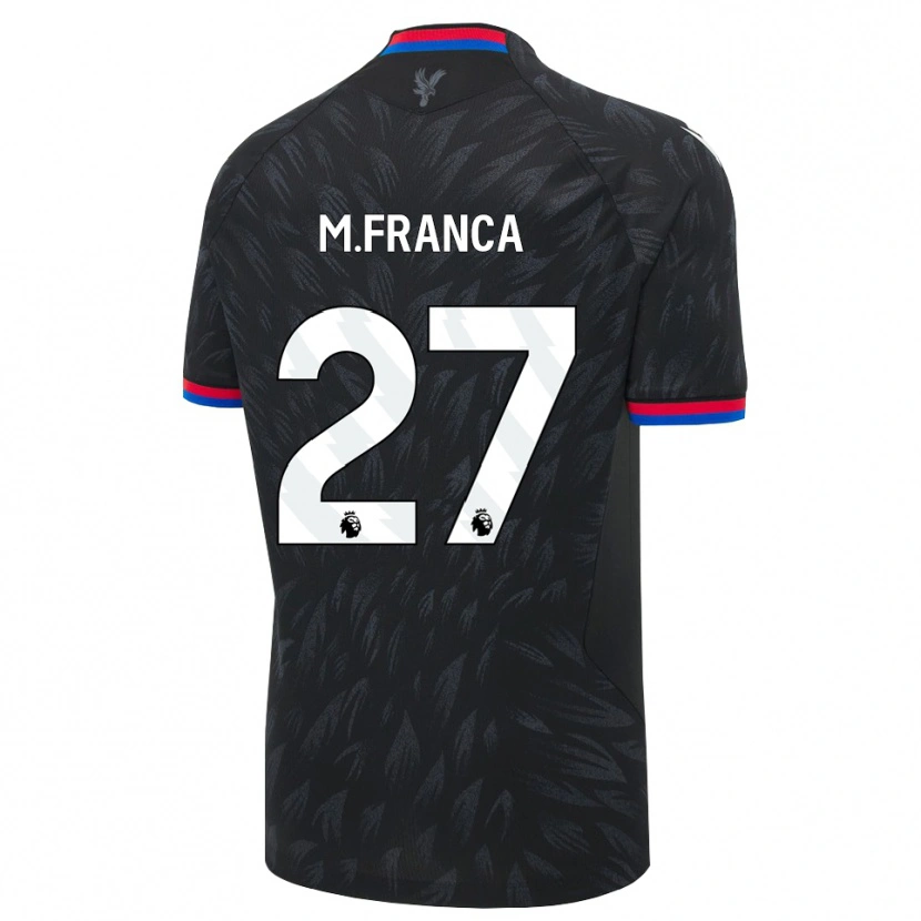 Danxen Dětské Matheus França #27 Černá Modrá Červená Daleko Hráčské Dresy 2026/27 Dres