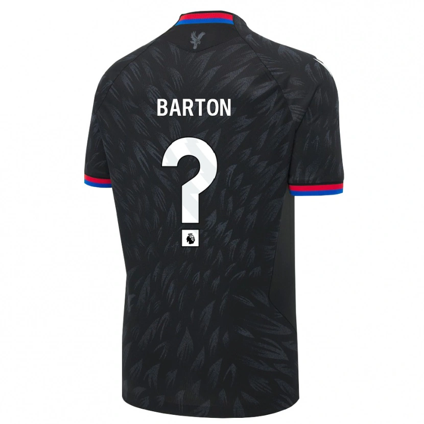 Danxen Dětské Kalani Barton #0 Černá Modrá Červená Daleko Hráčské Dresy 2026/27 Dres