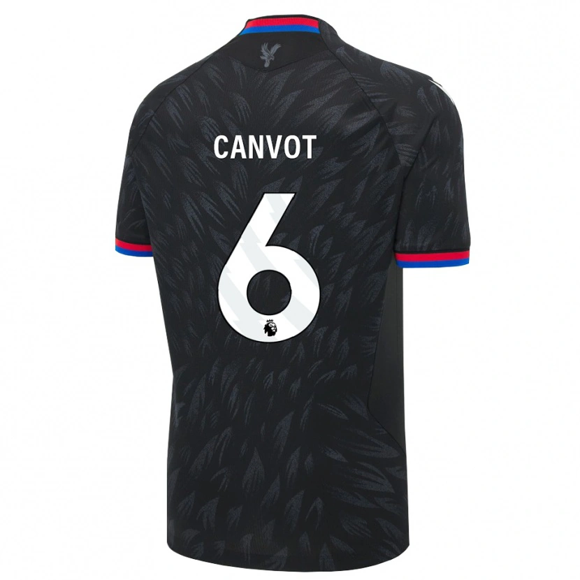 Danxen Dětské Jaydee Canvot #6 Černá Modrá Červená Daleko Hráčské Dresy 2026/27 Dres