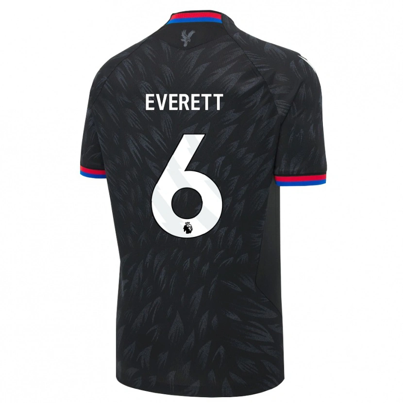 Danxen Dětské Aimee Everett #6 Černá Modrá Červená Daleko Hráčské Dresy 2026/27 Dres