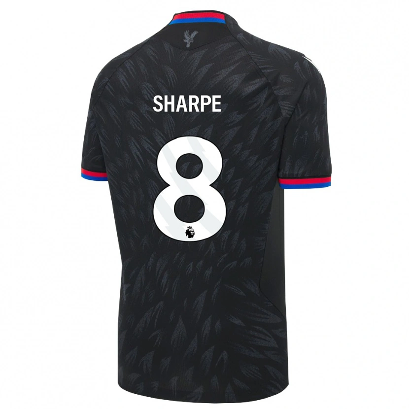 Danxen Dětské Molly-Mae Sharpe #8 Černá Modrá Červená Daleko Hráčské Dresy 2026/27 Dres