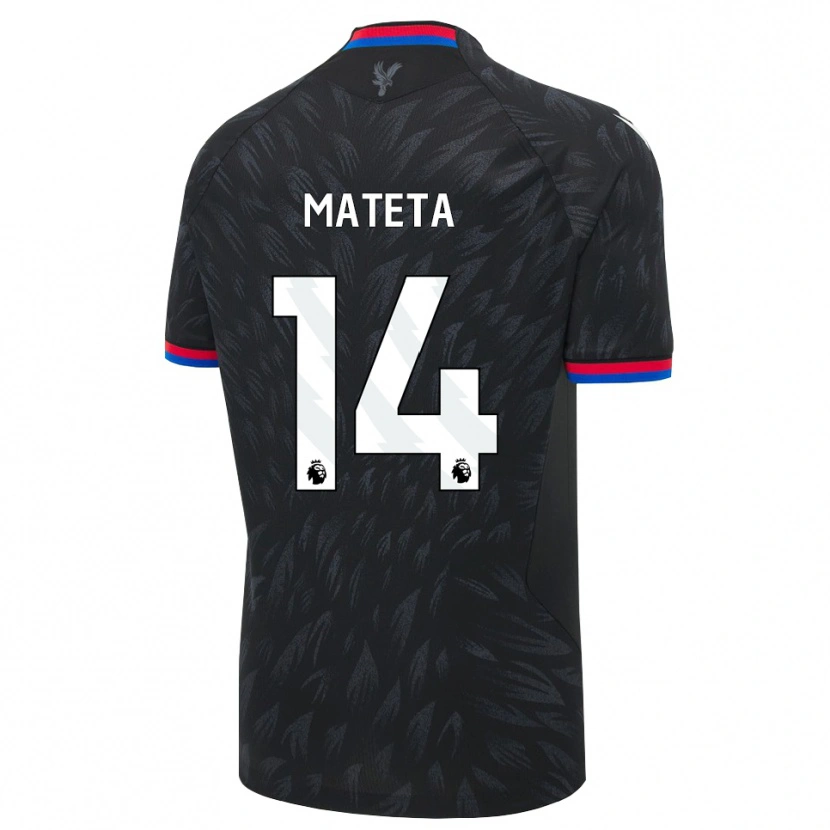Danxen Dětské Jean-Philippe Mateta #14 Černá Modrá Červená Daleko Hráčské Dresy 2026/27 Dres