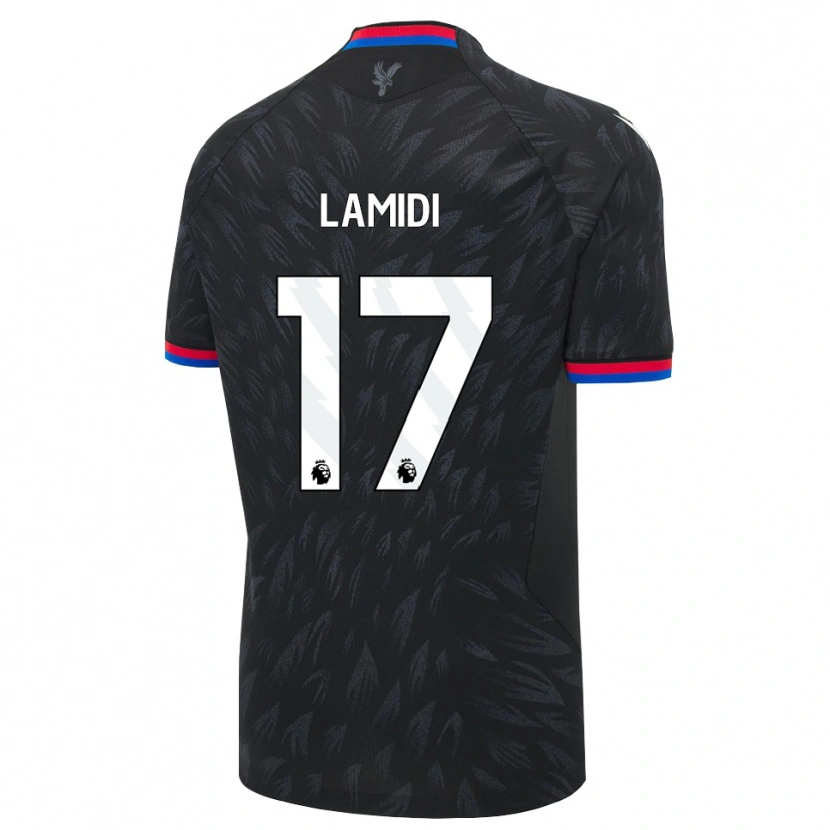 Danxen Dětské Oladotun Lamidi #17 Černá Modrá Červená Daleko Hráčské Dresy 2026/27 Dres