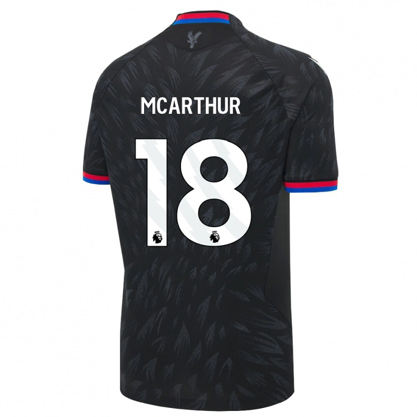 Danxen Dětské James Mcarthur #18 Černá Modrá Červená Daleko Hráčské Dresy 2026/27 Dres