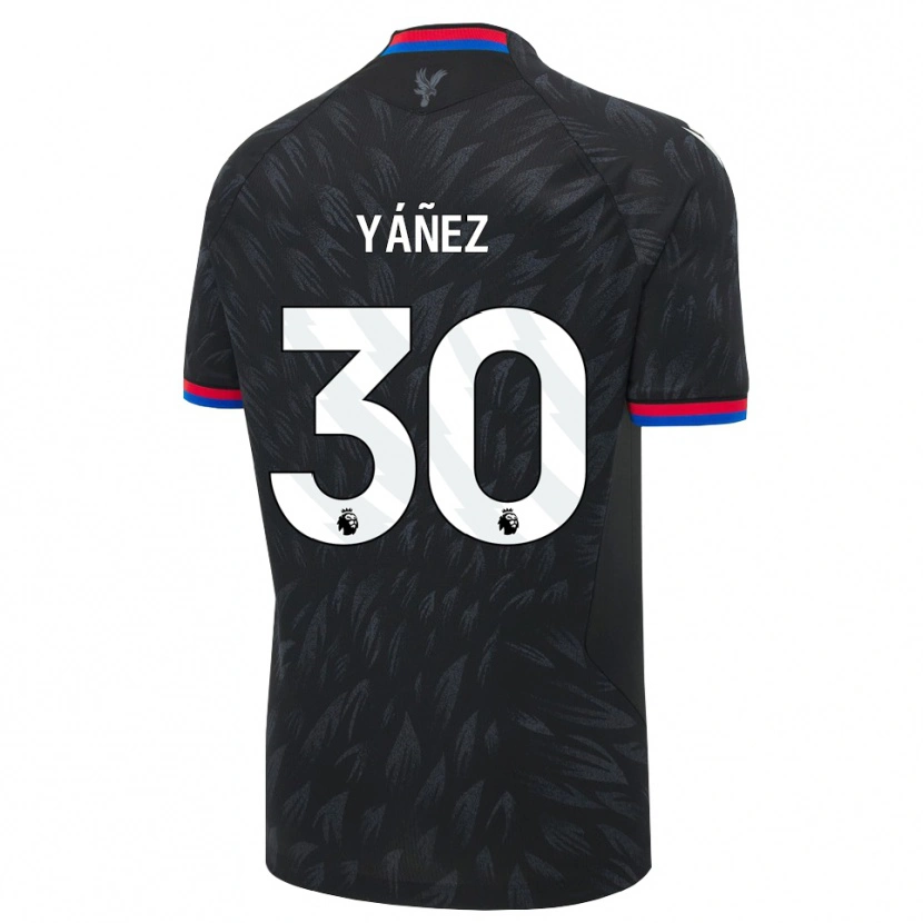 Danxen Dětské Shae Yáñez #30 Černá Modrá Červená Daleko Hráčské Dresy 2026/27 Dres