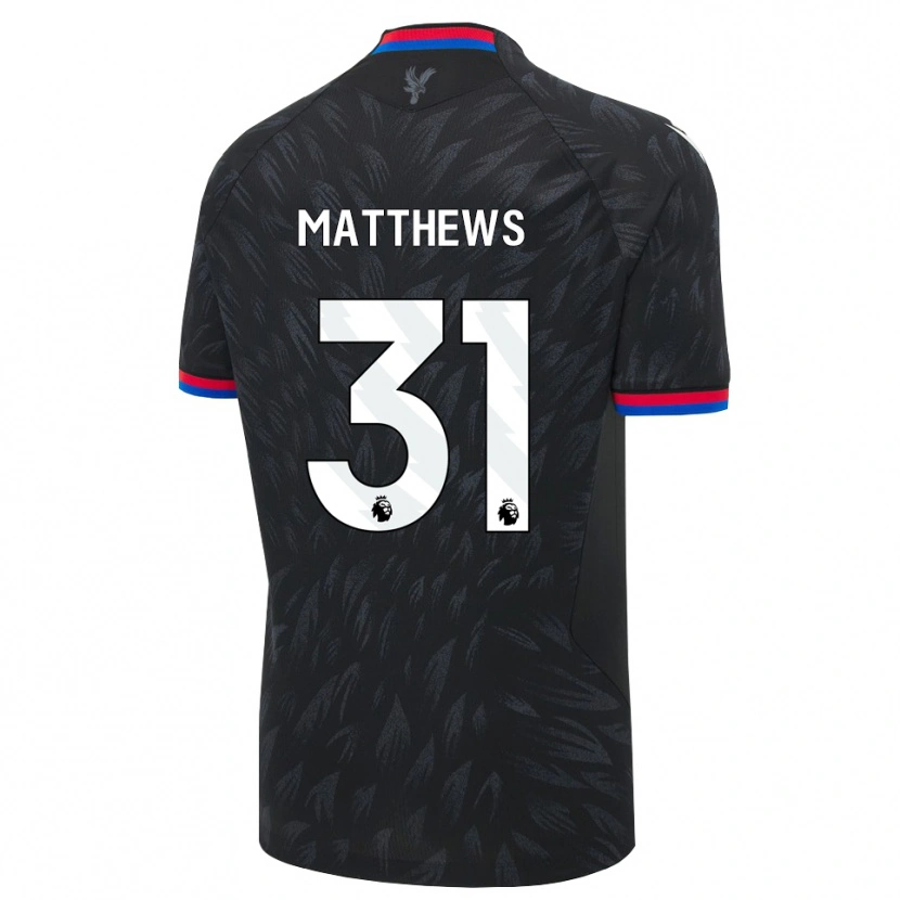 Danxen Dětské Remi Matthews #31 Černá Modrá Červená Daleko Hráčské Dresy 2026/27 Dres