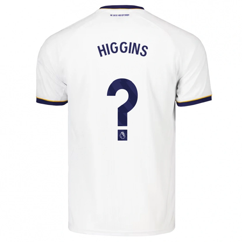 Danxen Dětské Liam Higgins #0 Půlnoční Modrá Bílá Žlutá Daleko Hráčské Dresy 2026/27 Dres