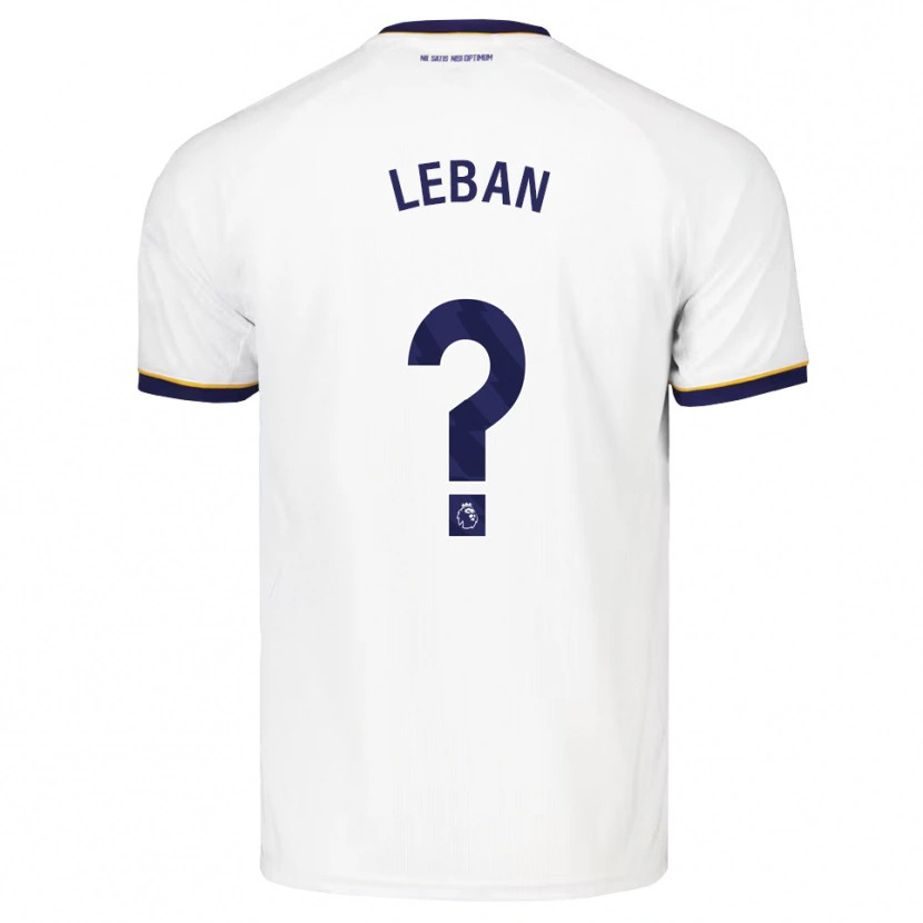 Danxen Dětské Zan-Luk Leban #0 Půlnoční Modrá Bílá Žlutá Daleko Hráčské Dresy 2026/27 Dres