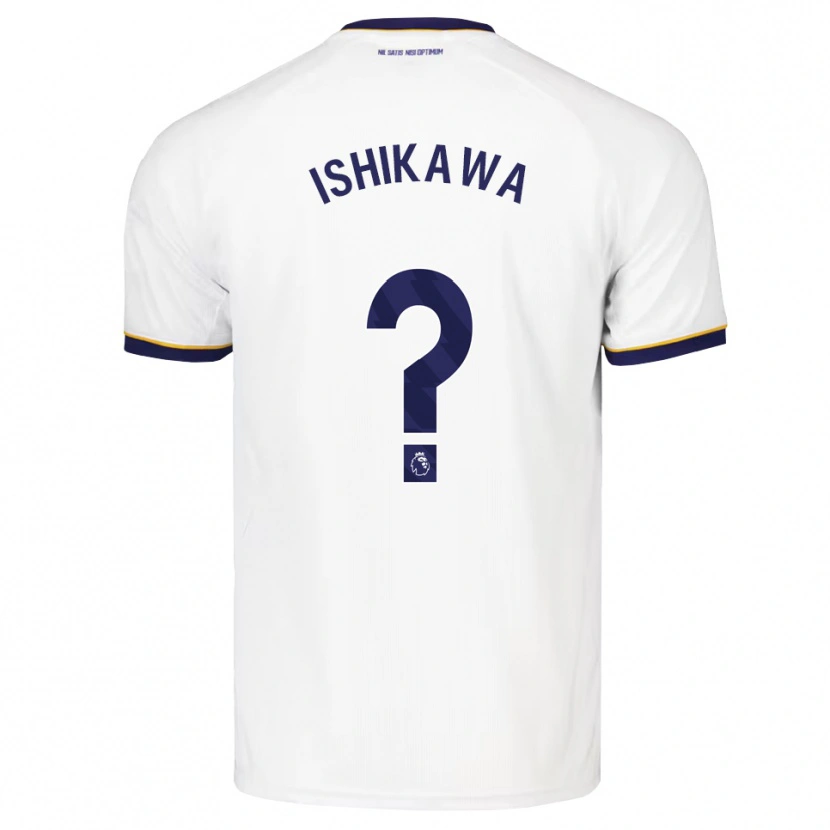 Danxen Dětské Rion Ishikawa #0 Půlnoční Modrá Bílá Žlutá Daleko Hráčské Dresy 2026/27 Dres