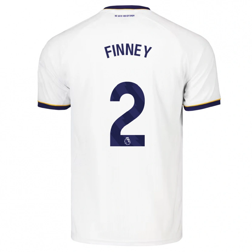 Danxen Dětské George Finney #2 Půlnoční Modrá Bílá Žlutá Daleko Hráčské Dresy 2026/27 Dres