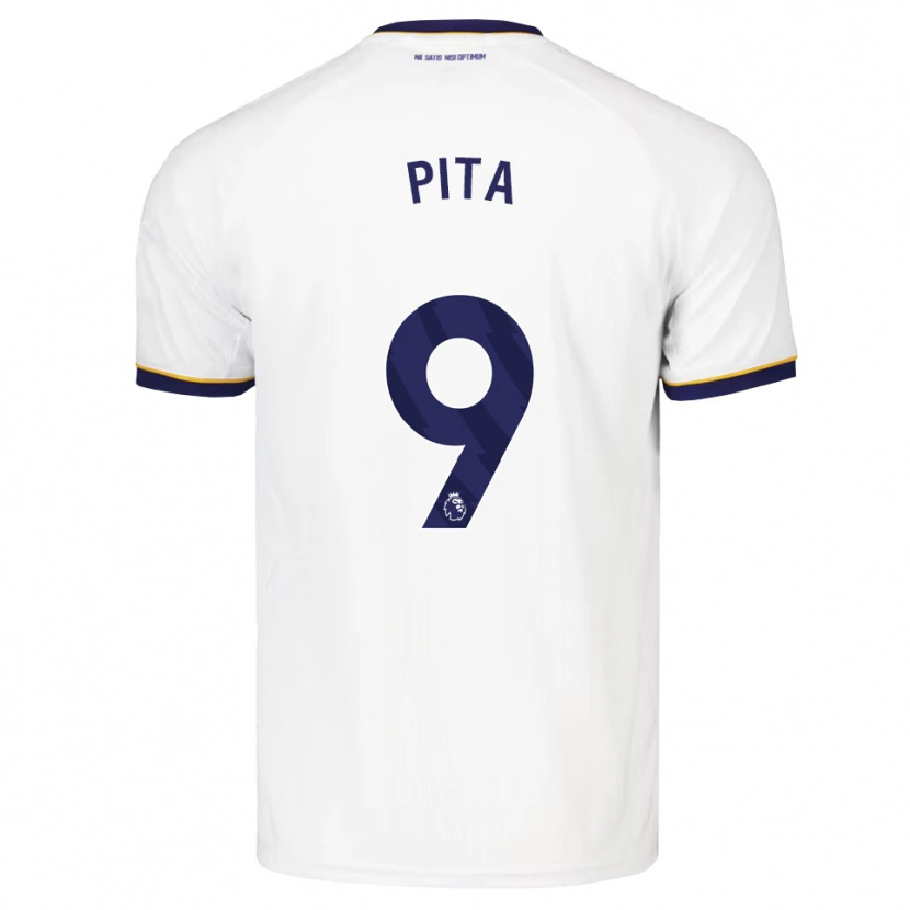 Danxen Dětské Shea Pita #9 Půlnoční Modrá Bílá Žlutá Daleko Hráčské Dresy 2026/27 Dres