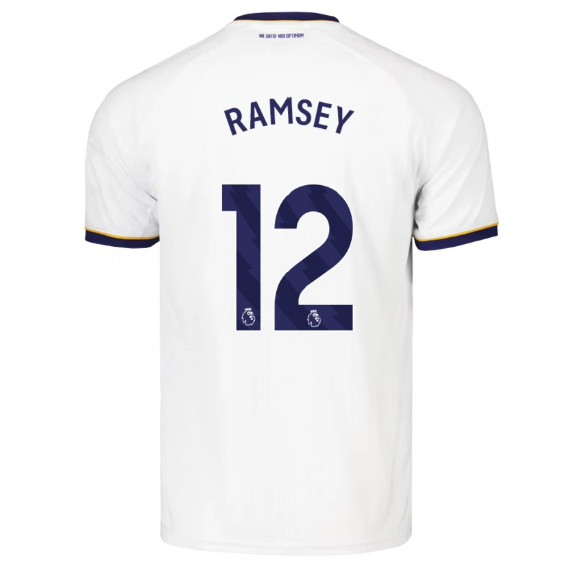 Danxen Dětské Emily Ramsey #12 Půlnoční Modrá Bílá Žlutá Daleko Hráčské Dresy 2026/27 Dres