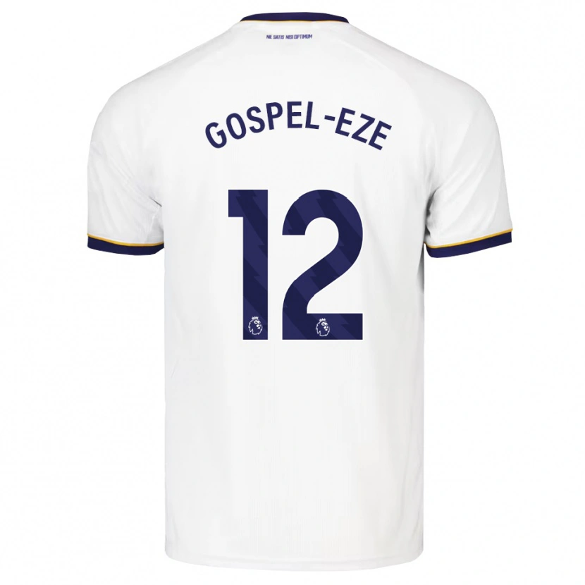 Danxen Dětské Goodness Gospel-Eze #12 Půlnoční Modrá Bílá Žlutá Daleko Hráčské Dresy 2026/27 Dres