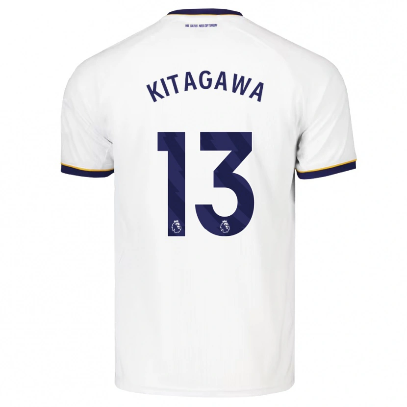 Danxen Dětské Hikaru Kitagawa #13 Půlnoční Modrá Bílá Žlutá Daleko Hráčské Dresy 2026/27 Dres