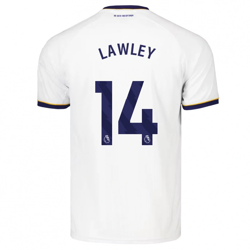 Danxen Dětské Melissa Lawley #14 Půlnoční Modrá Bílá Žlutá Daleko Hráčské Dresy 2026/27 Dres
