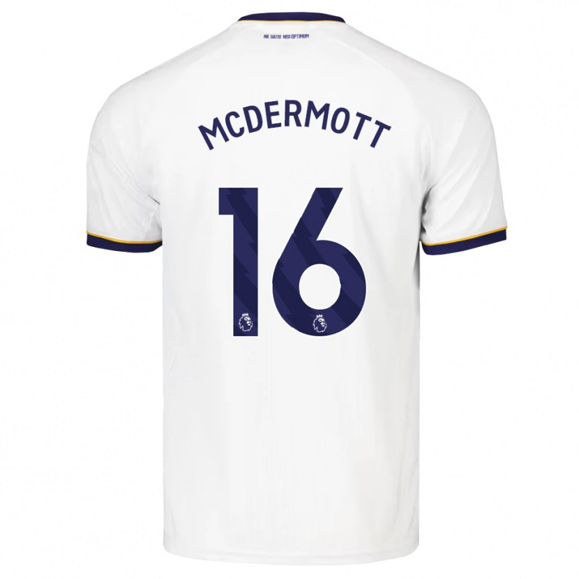 Danxen Dětské Tom Mcdermott #16 Půlnoční Modrá Bílá Žlutá Daleko Hráčské Dresy 2026/27 Dres