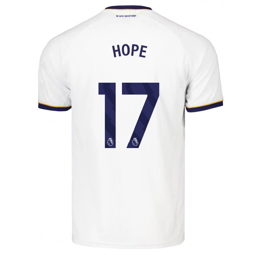 Danxen Dětské Lucy Hope #17 Půlnoční Modrá Bílá Žlutá Daleko Hráčské Dresy 2026/27 Dres