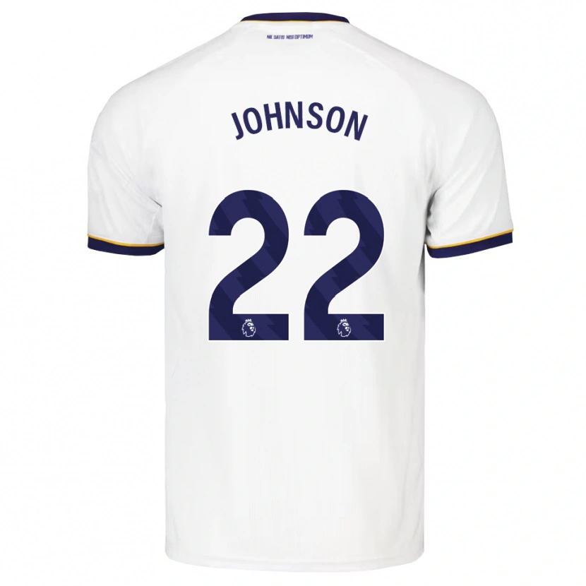 Danxen Dětské Brennan Johnson #22 Půlnoční Modrá Bílá Žlutá Daleko Hráčské Dresy 2026/27 Dres
