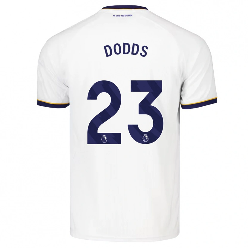 Danxen Dětské John Dodds #23 Půlnoční Modrá Bílá Žlutá Daleko Hráčské Dresy 2026/27 Dres