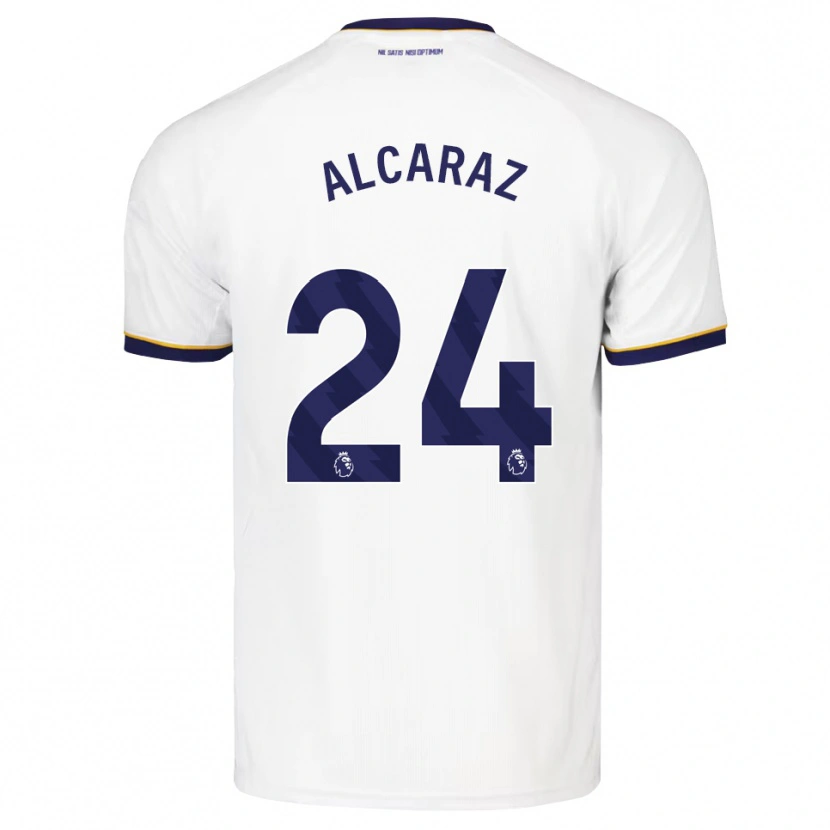 Danxen Dětské Carlos Alcaraz #24 Půlnoční Modrá Bílá Žlutá Daleko Hráčské Dresy 2026/27 Dres