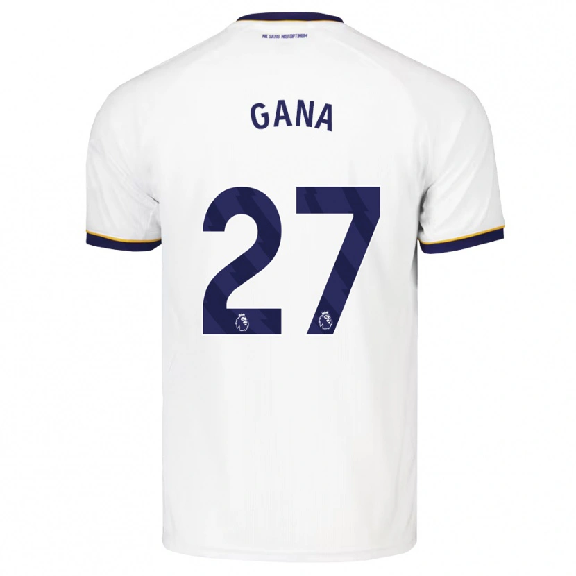 Danxen Dětské Idrissa Gueye #27 Půlnoční Modrá Bílá Žlutá Daleko Hráčské Dresy 2026/27 Dres