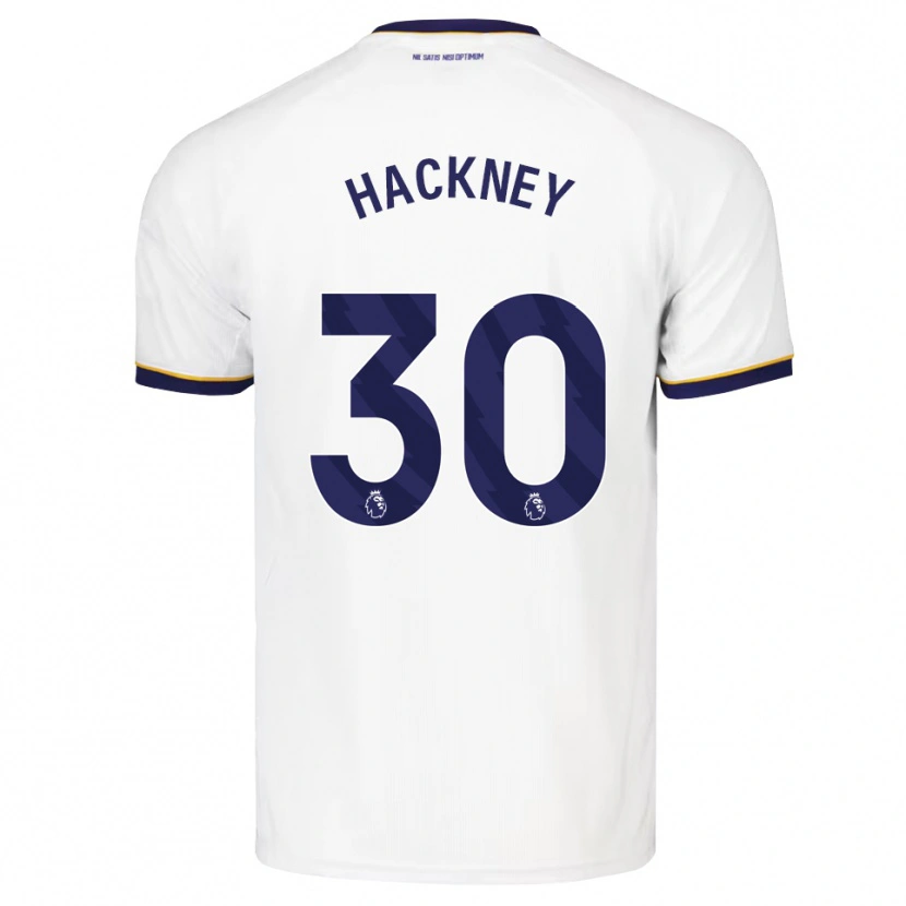 Danxen Dětské Hayden Hackney #30 Půlnoční Modrá Bílá Žlutá Daleko Hráčské Dresy 2026/27 Dres